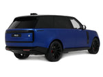 2024 Range Rover P615 SV Blue Metallic with Black Top 1/18 Model Car by GT Spirit-1
