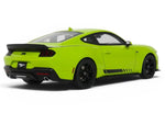 2025 Ford Mustang RTR Spec-3 Lime Green 1/18 Model Car by GT Spirit-4