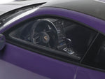 2021 Porsche 911 (991.2) GT2 RS Ultraviolet Metallic with Carbon Stripes 1/18 Model Car by GT Spirit-1