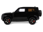 2021 Land Rover Defender 90 P400 X-Dynamic HSE Black Metallic 1/18 Model Car by GT Spirit-3