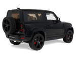 2021 Land Rover Defender 90 P400 X-Dynamic HSE Black Metallic 1/18 Model Car by GT Spirit-4
