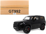 2021 Land Rover Defender 90 P400 X-Dynamic HSE Black Metallic 1/18 Model Car by GT Spirit-0