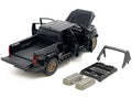 2024 Toyota Tacoma Trailhunter Edition Pickup Truck Black 1/24 Diecast Model Car-0