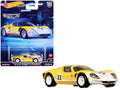 1969 Alfa Romeo 33 Stradale #33 Yellow and White "Exotic Envy" Series Diecast Model Car by Hot Wheels-0