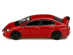 Honda Civic Mugen RR (FD2) RHD (Right Hand Drive) Milano Red "JDM64" Series 1/64 Diecast Model Car by Hobby Japan-1