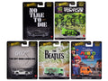 "Pop Culture 2024" 5 piece Set D "Premium Series" Diecast Model Cars by Hot Wheels-0
