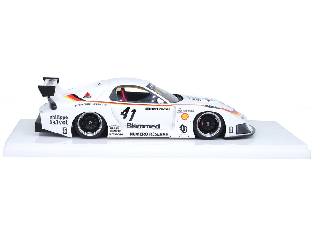 Mazda RX7 FD3S LB-Super Silhouette RHD 1/18 Scale Model Car White-1
