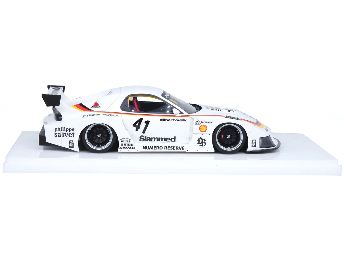 Mazda RX7 FD3S LB-Super Silhouette RHD 1/18 Scale Model Car White-1
