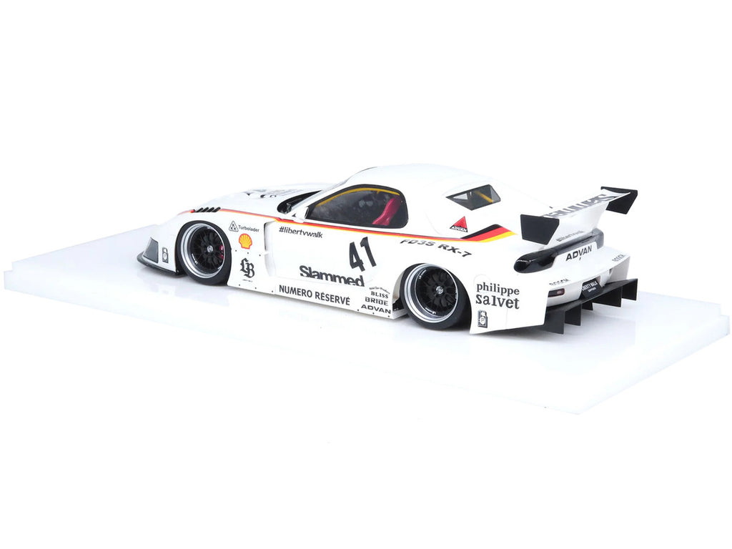 Mazda RX7 FD3S LB-Super Silhouette RHD 1/18 Scale Model Car White-0