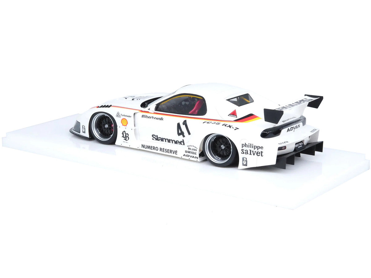 Mazda RX7 FD3S LB-Super Silhouette RHD 1/18 Scale Model Car White-0