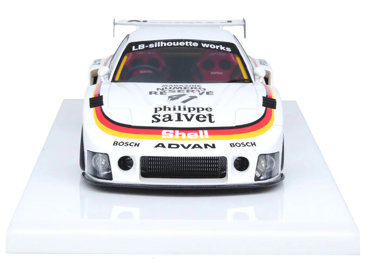 Mazda RX7 FD3S LB-Super Silhouette RHD 1/18 Scale Model Car White-3