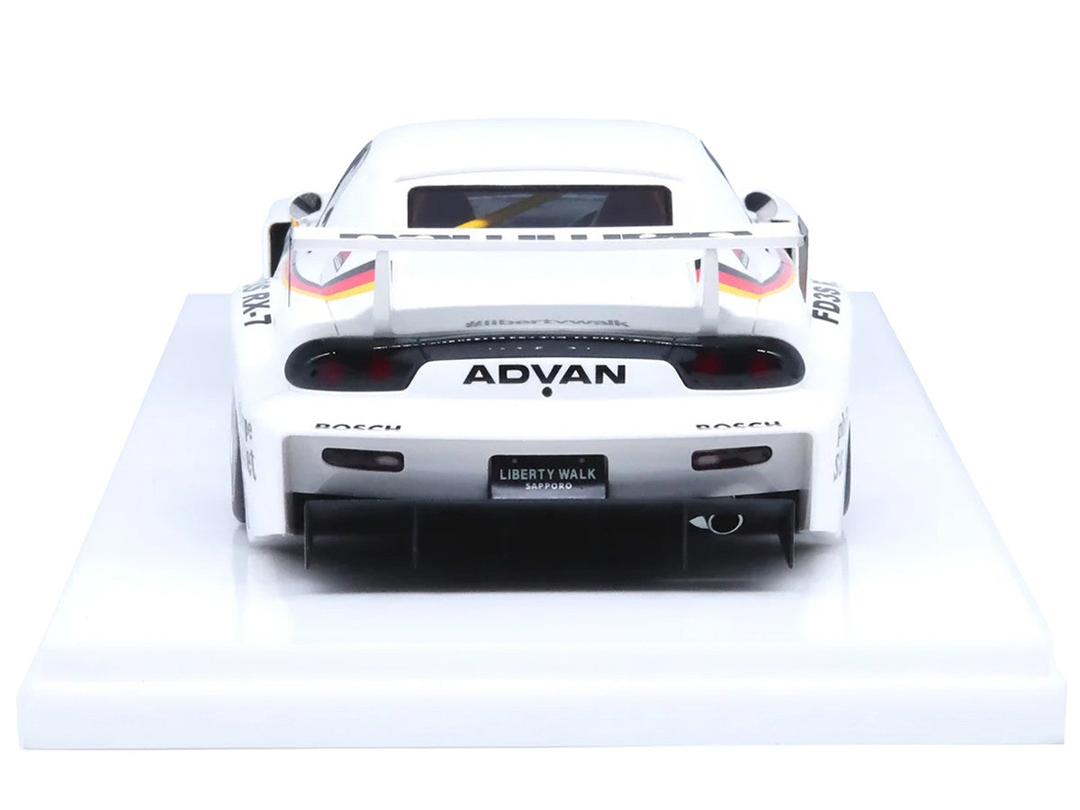 Mazda RX7 FD3S LB-Super Silhouette RHD 1/18 Scale Model Car White-2