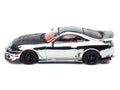 Toyota Supra A80 Top Secret GT300 RHD Chrome Carbon Hood 1/64 Model-0