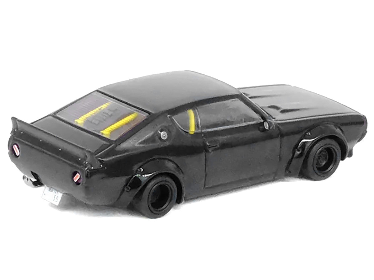 Nissan Skyline 2000 GT-R KPGC110 RHD LB-Works Black 1/64 Diecast Model-0