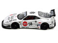 LBWK Liberty Walk F40 #58 White Graphics 1/64 Diecast Model Car-0