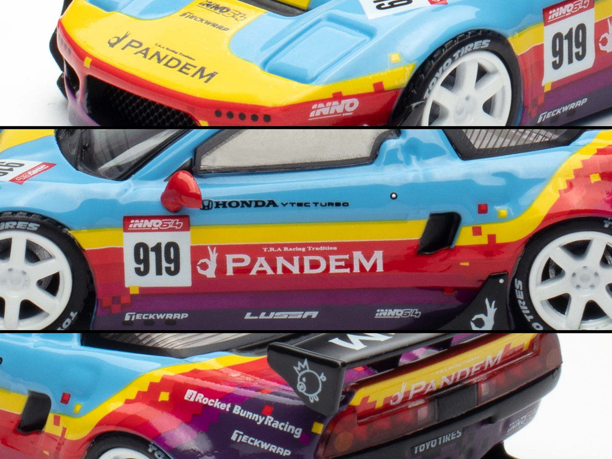 Honda NSX NA1 Pandem Rocket Bunny 1/64 Diecast Model Car-3