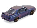 Nissan Skyline GT-R R32 RHD 1/64 Diecast Midnight Purple Metallic Australian Edition-0