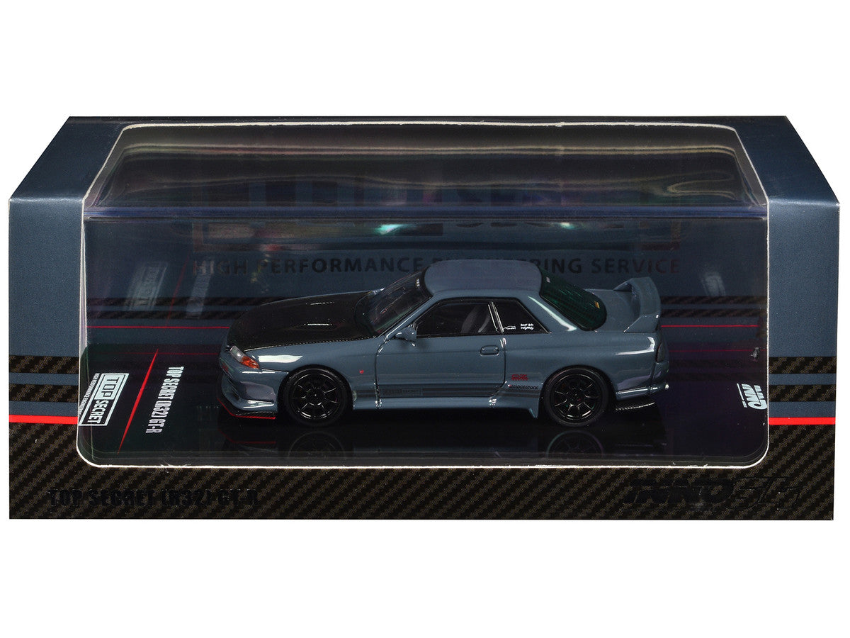Inno Models 1/64 Nissan Skyline Top Secret GT-R R32 RHD Diecast Model Car-0