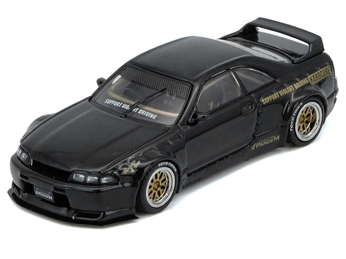 Nissan Skyline GT-R BCNR33 RHD Pandem Rocket Bunny 1/64 Diecast Model-1