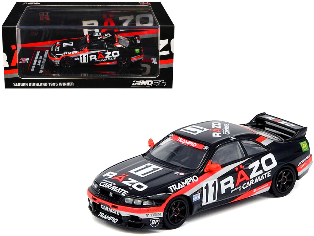 Nissan Skyline GT-R R33 1/64 Diecast Model RHD Inno Models-0