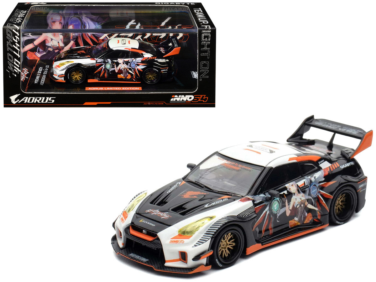 Nissan GT-R R35 Widebody RHD 1/64 Diecast Model Limited Edition-4