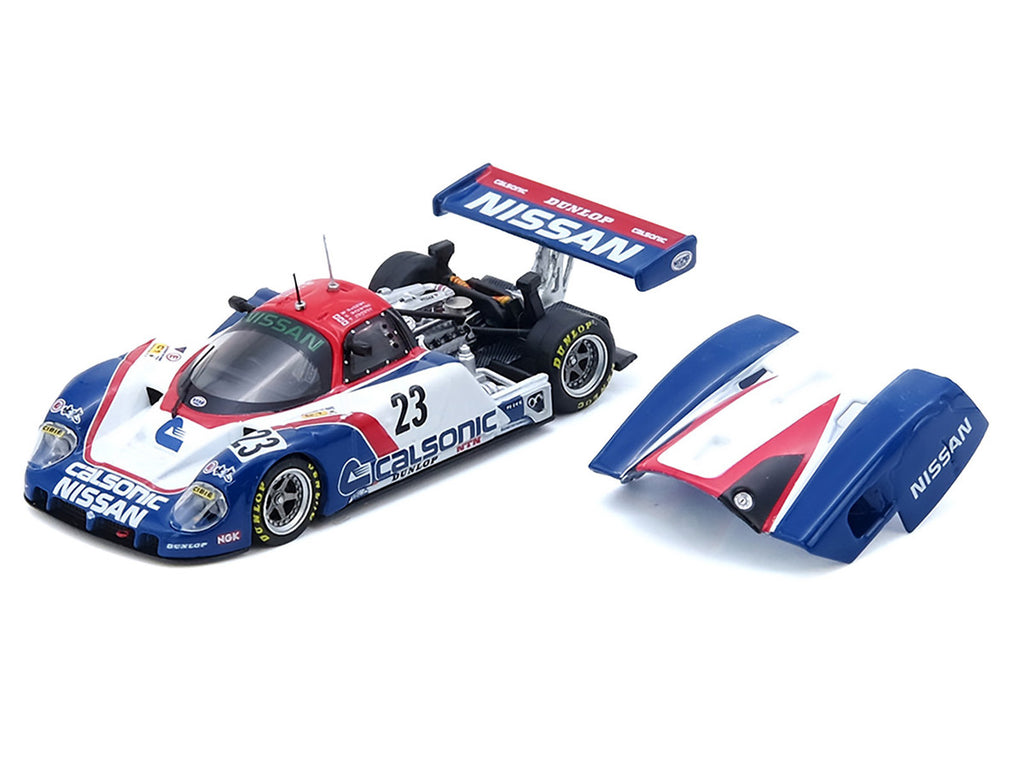 Nissan R89C 1/64 Diecast Model Car 1989 Le Mans Inno Models-0