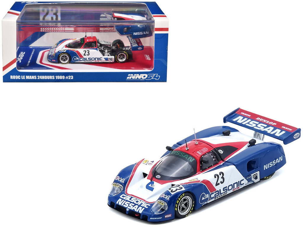 Nissan R89C 1/64 Diecast Model Car 1989 Le Mans Inno Models-4