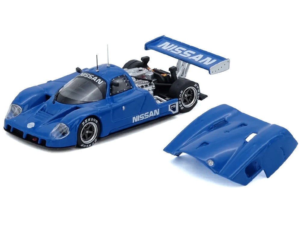 Nissan R89C 1/64 Diecast Model Blue World Sports Car 1989-1