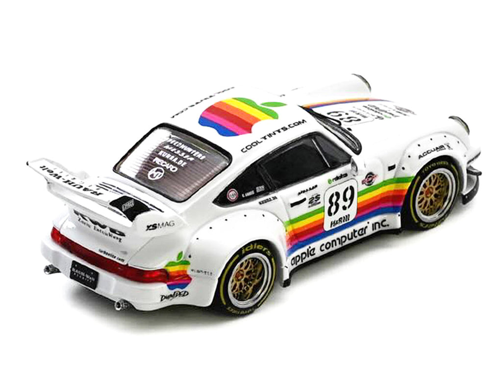 RWB 930 Apple Livery 1/64 Diecast Model Car by Inno Models-2