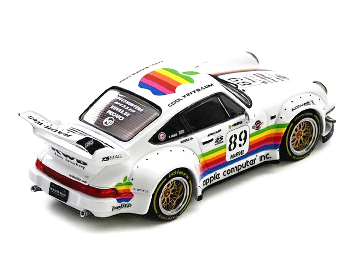 RWB 930 Apple Livery 1/64 Diecast Model Car by Inno Models-2