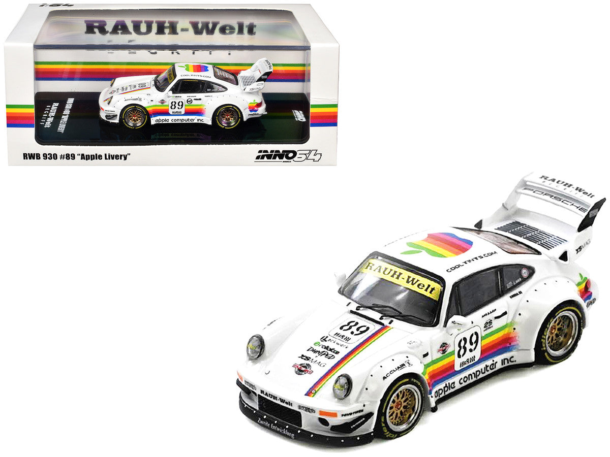 RWB 930 Apple Livery 1/64 Diecast Model Car by Inno Models-0