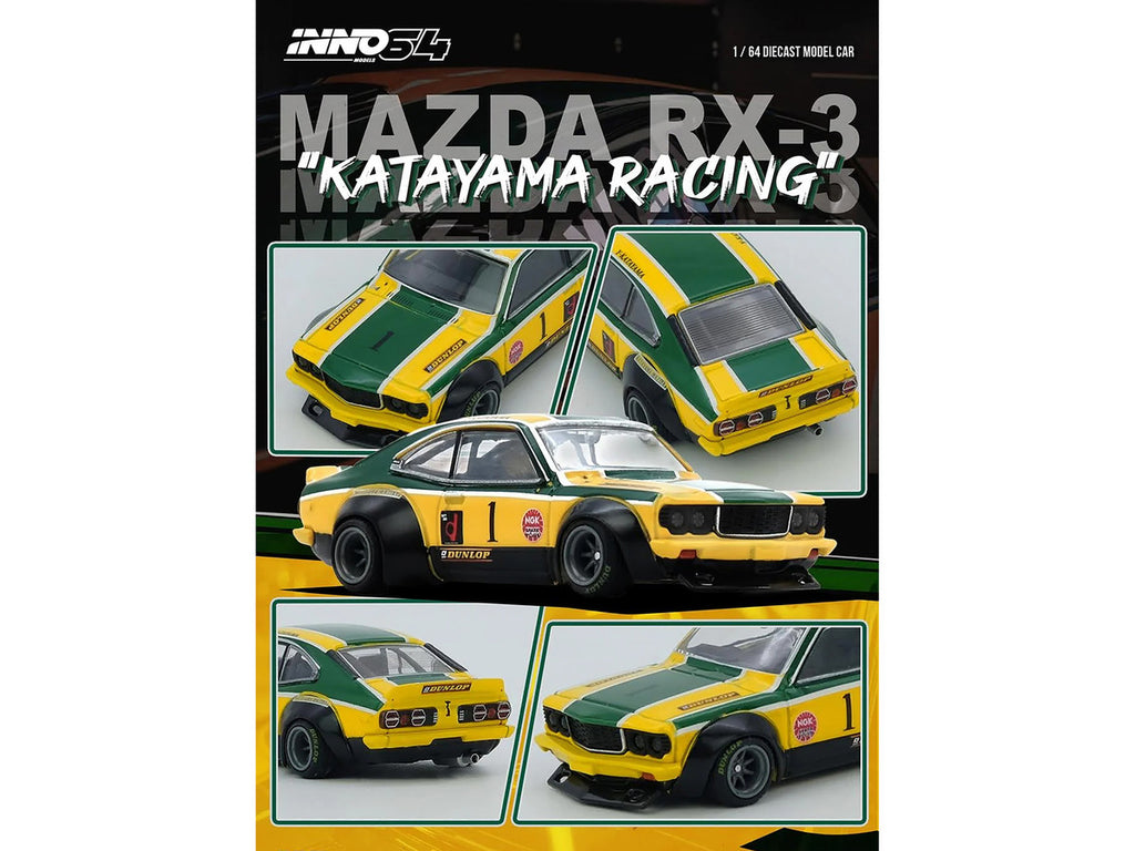Mazda RX-3 Savanna RHD Katayama Racing 1/64 Diecast Model Car-1