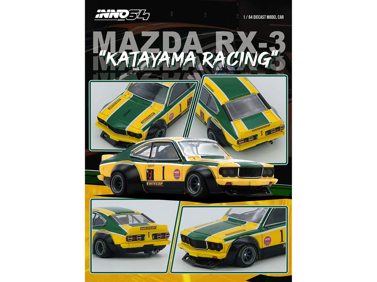 Mazda RX-3 Savanna RHD Katayama Racing 1/64 Diecast Model Car-1