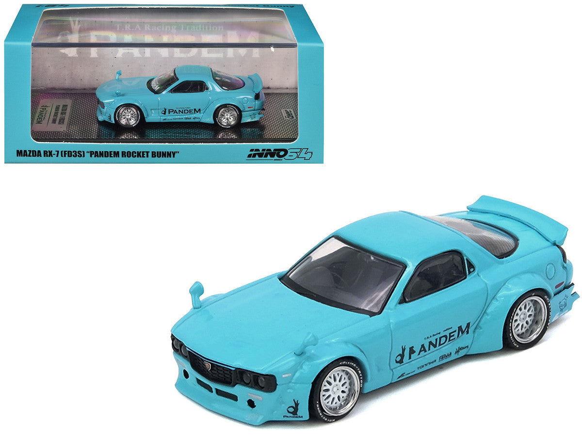Mazda RX-7 FD3S RHD Pandem Rocket Bunny 1/64 Diecast Model Car-3