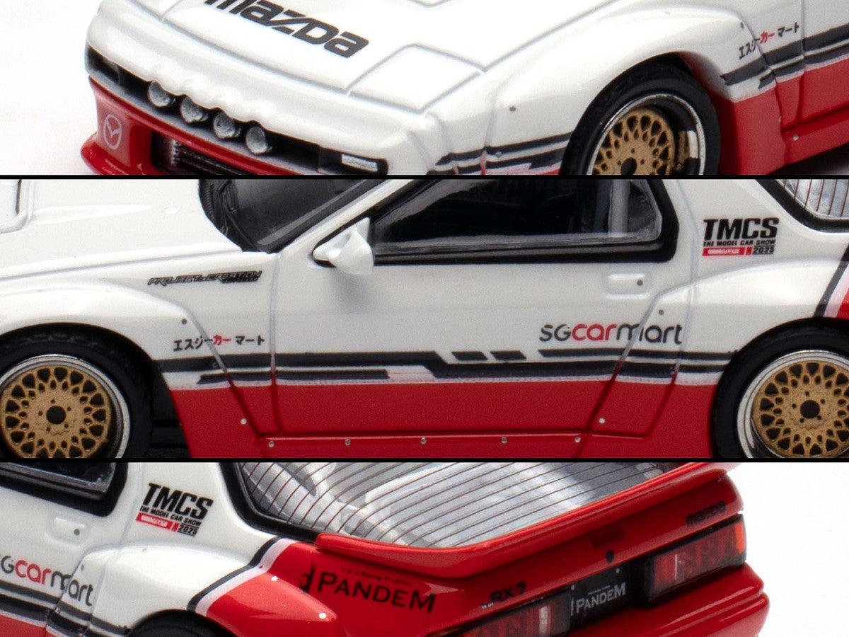 Mazda RX-7 FC3S Pandem Rocket Bunny 1/64 Diecast Model Car-3