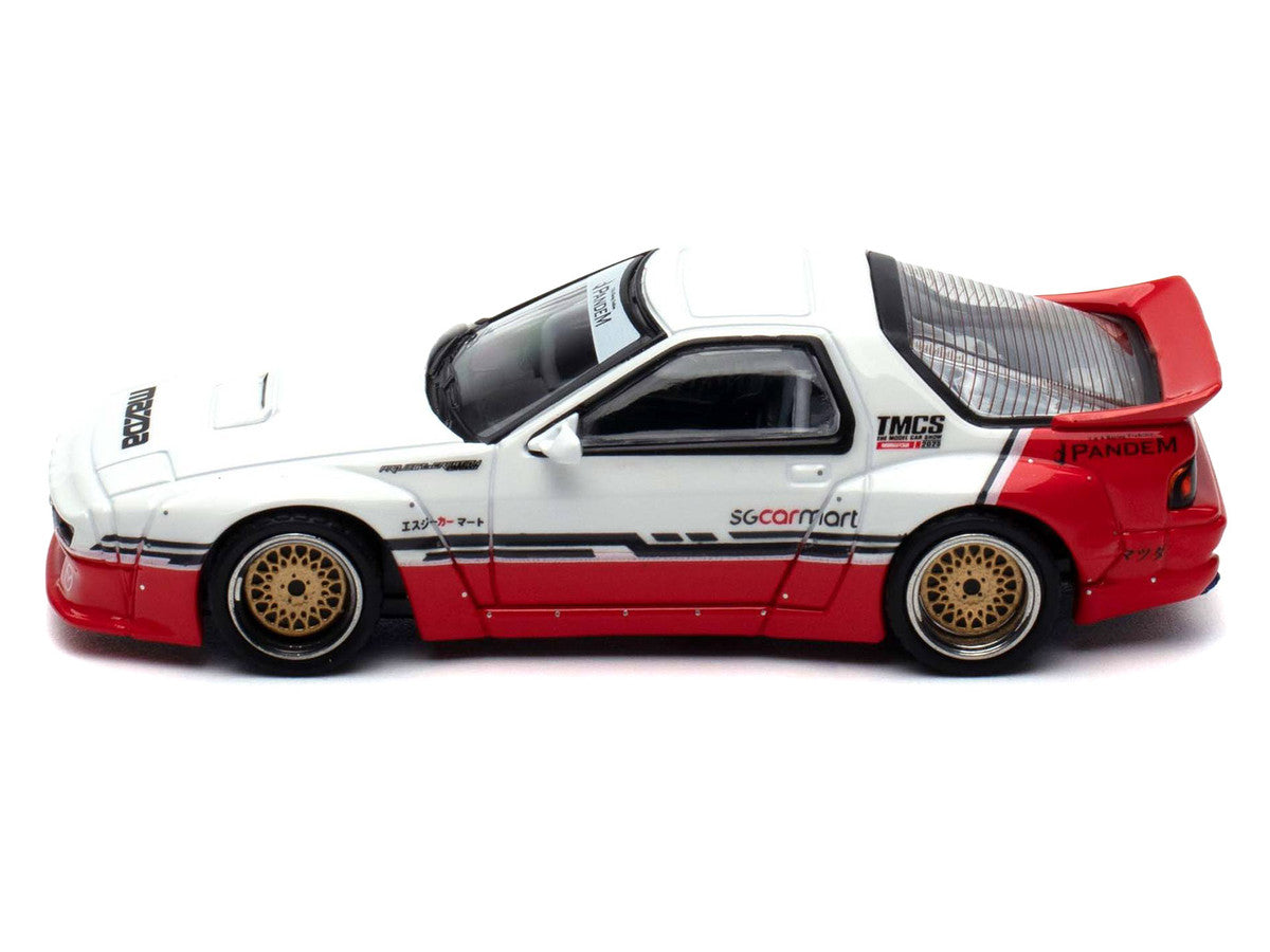 Mazda RX-7 FC3S Pandem Rocket Bunny 1/64 Diecast Model Car-0