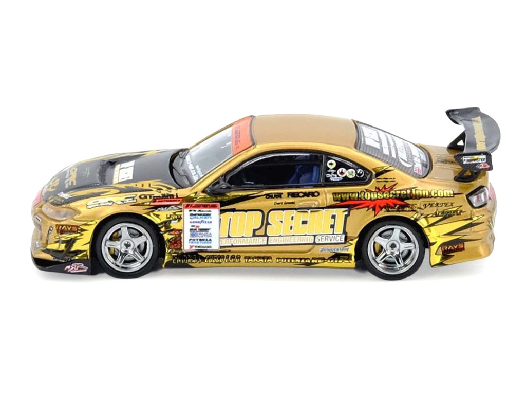 Nissan Top Secret Silvia S15 RHD 1/64 Diecast Model Car Inno-0