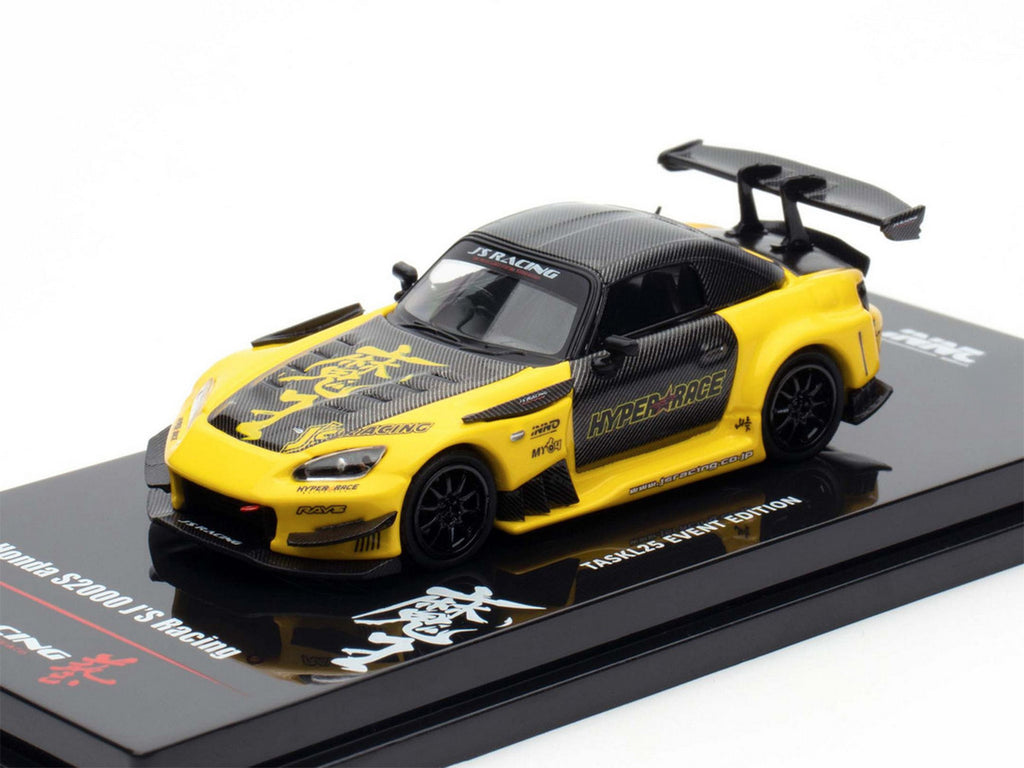 Honda S2000 RHD J's Racing 1/64 Diecast Model Tokyo Auto Salon Edition-0