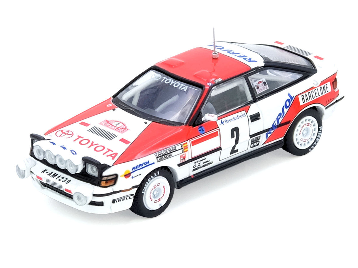 Toyota Celica GT-Four ST165 1/64 Diecast Rally Monte Carlo Winner Model-1