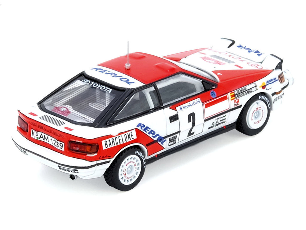 Toyota Celica GT-Four ST165 1/64 Diecast Rally Monte Carlo Winner Model-2