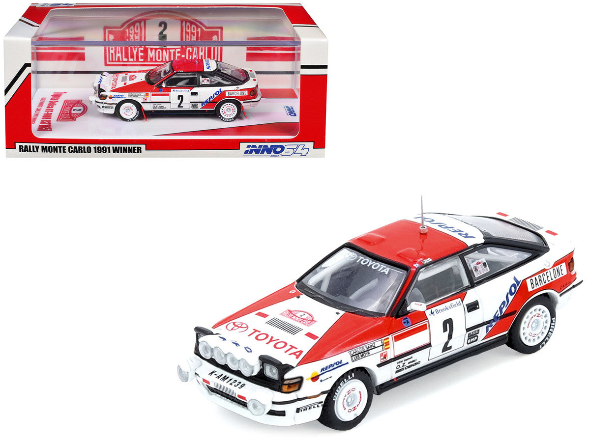 Toyota Celica GT-Four ST165 1/64 Diecast Rally Monte Carlo Winner Model-0