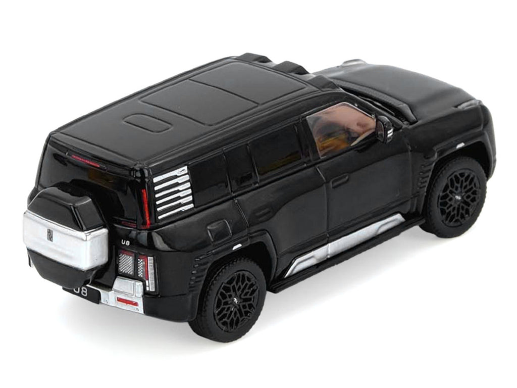 Yangwang U8 Black 1/64 Diecast Model Car by Inno Models Collectible-2