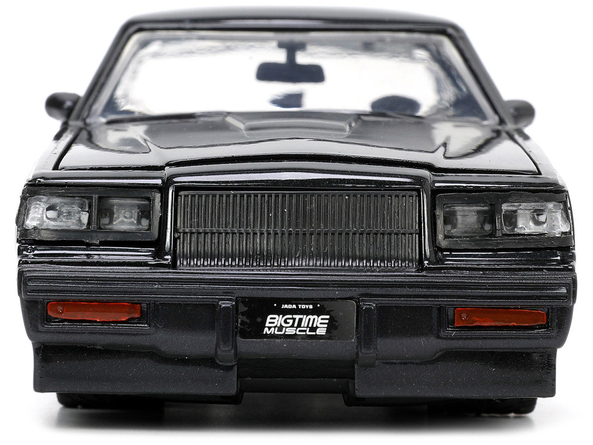 1987 Buick Grand National Black Metallic "Blackbird" "Bigtime Muscle" Series 1/24 Diecast Model Car by Jada-3