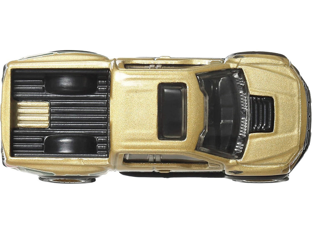 2017 Ford F-150 Raptor Pickup Truck Gold Metallic with Graphics "HW Off Road" Series Diecast Model Car by Hot Wheels-1
