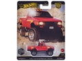 1987 Toyota Pickup Truck Red with Stripes "HW Off Road" Series Diecast Model Car by Hot Wheels-0