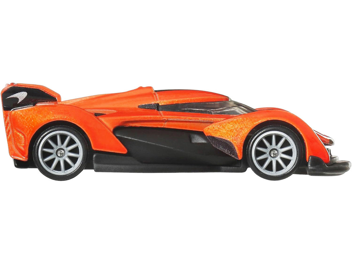 McLaren Solus GT Orange Metallic "Euro Speed" Series Diecast Model Car by Hot Wheels-1