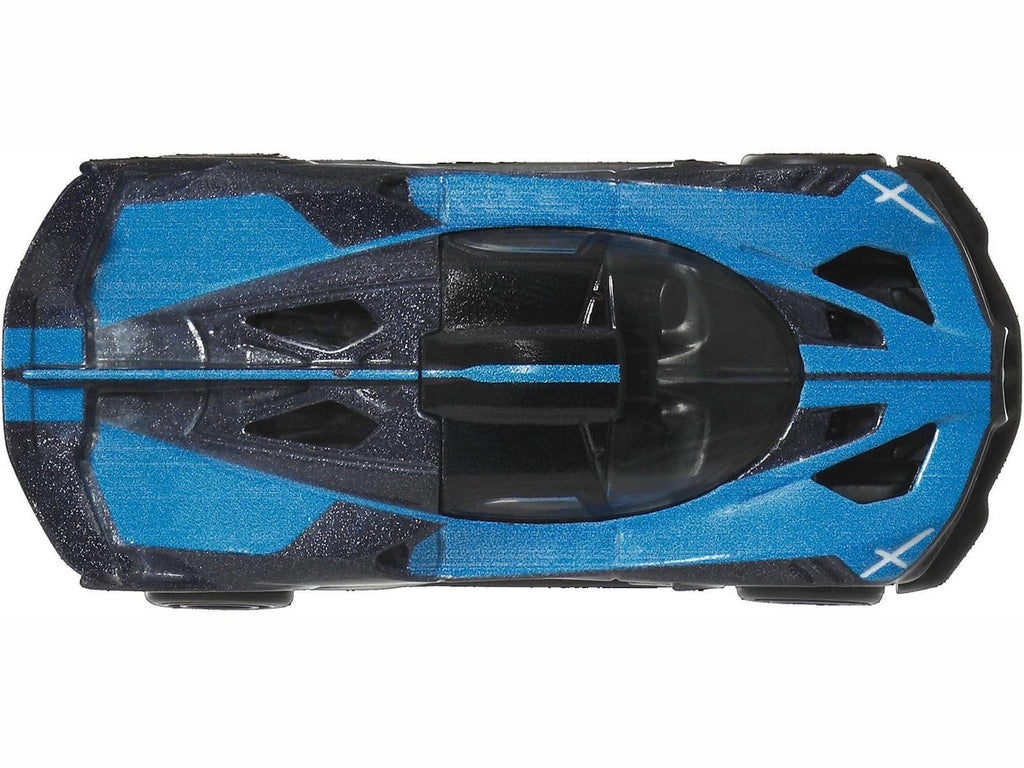 Bugatti Bolide Blue and Dark Blue Metallic "Euro Speed" Series Diecast Model Car by Hot Wheels-2