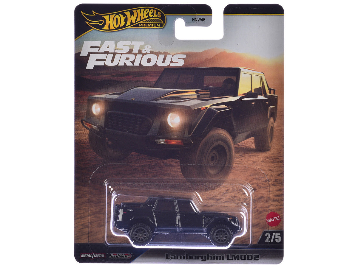 Lamborghini LM002 Black "Fast & Furious" (2009) Movie "Fast & Furious" Series Diecast Model Car by Hot Wheels-0