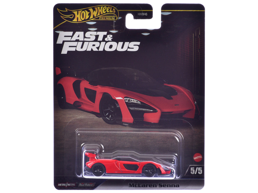 McLaren Senna Red "Fast X" (2023) Movie "Fast & Furious" Series Diecast Model Car by Hot Wheels-1