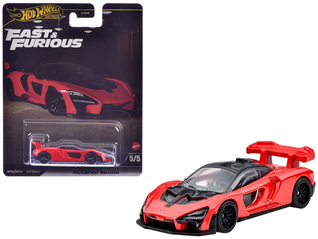 McLaren Senna Red "Fast X" (2023) Movie "Fast & Furious" Series Diecast Model Car by Hot Wheels-2